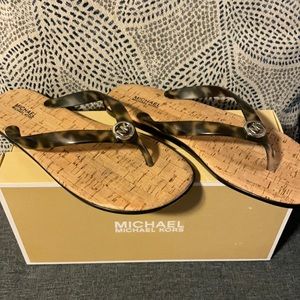 marshalls michael kors flip flops